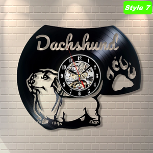 Dachshund Wall Clock