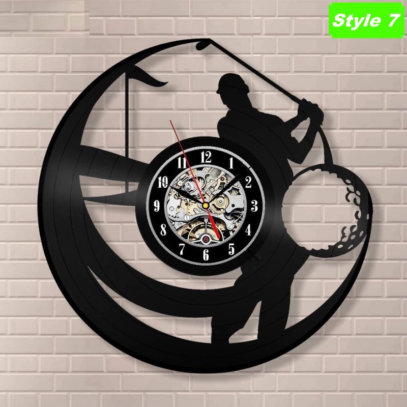 Golf Wall Clock