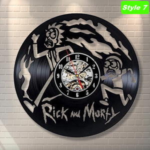 Rick and Morty Wall Clock