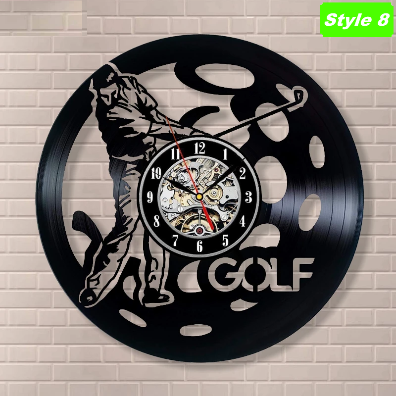 Golf Wall Clock