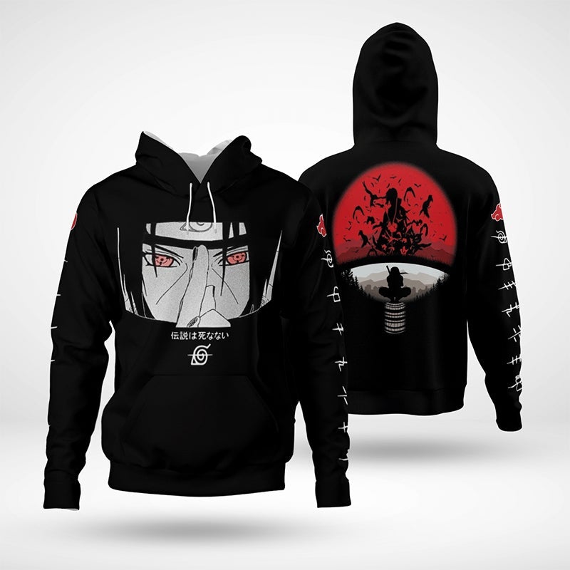 Naruto Itachi Uchiha Cool T-Shirt & Hoodie