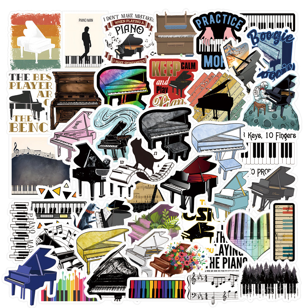 Piano Stickers