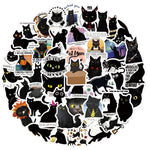 Black Cat Stickers