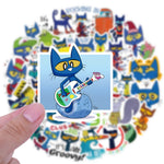 Pete Cat Rock Stickers