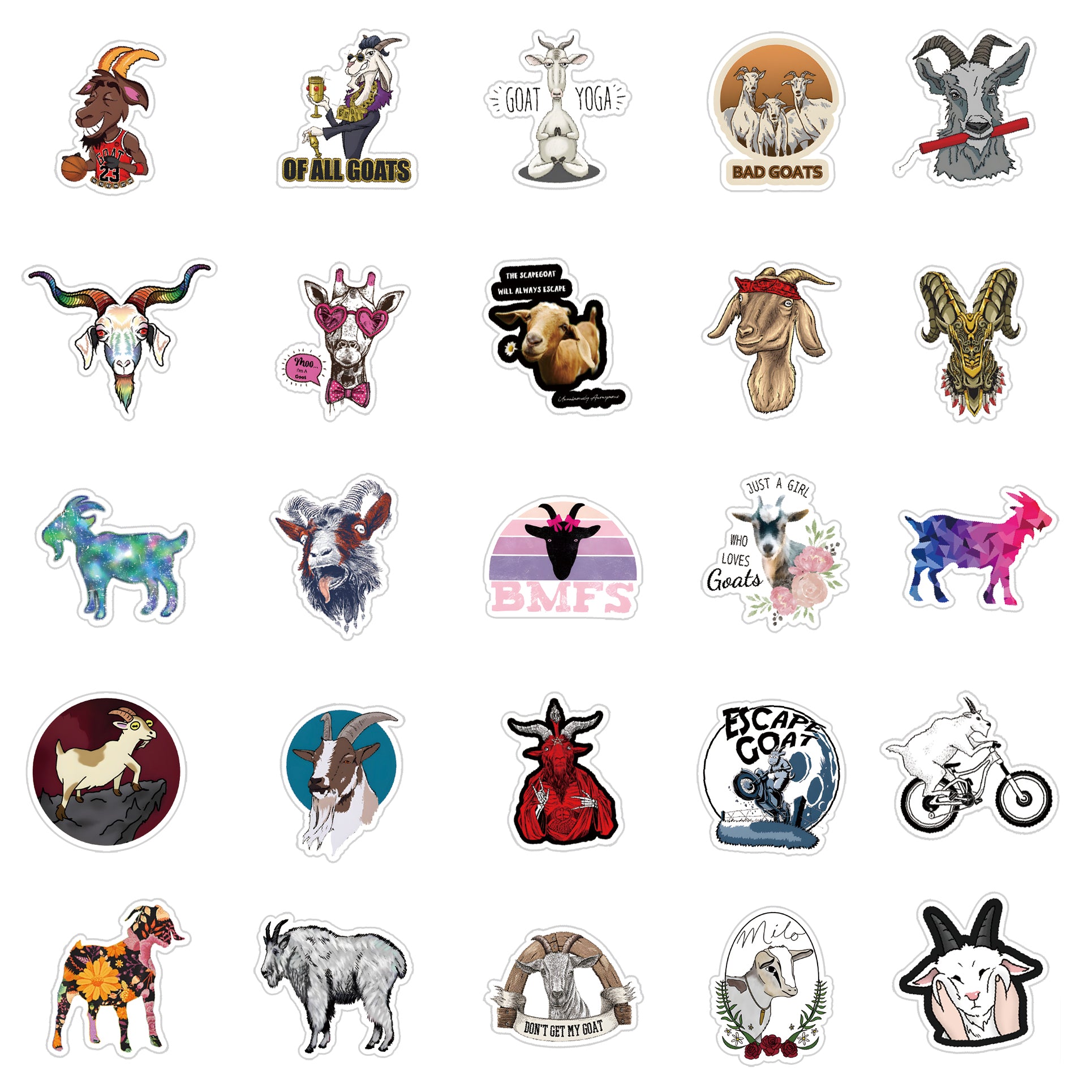 Goat Stickers