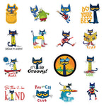 Pete Cat Rock Stickers