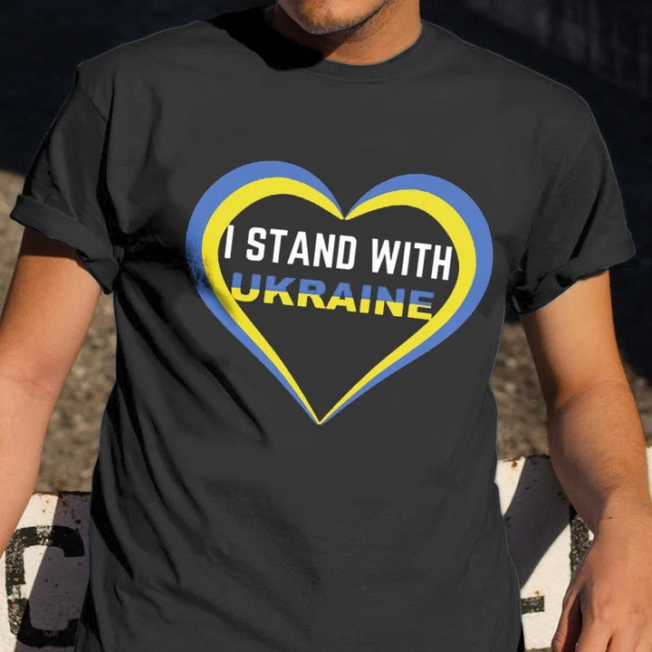 Ukraine T-Shirt I Stand With Ukraine T-Shirt