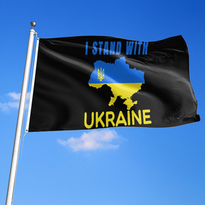 Ukraine Flag I Stand With Ukraine Flag