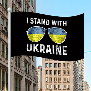 Ukraine Flag I Stand With Ukraine Flag