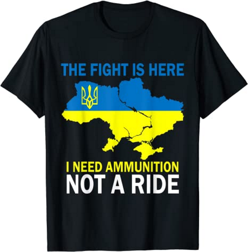 Ukraine T-Shirt I Stand With Ukraine T-Shirt