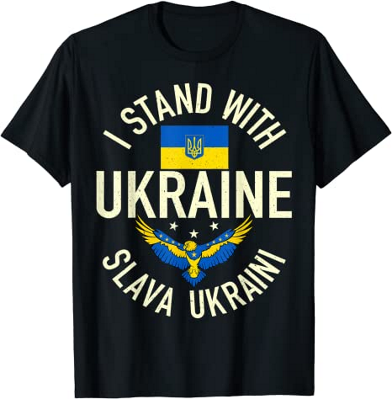 Ukraine T-Shirt I Stand With Ukraine T-Shirt