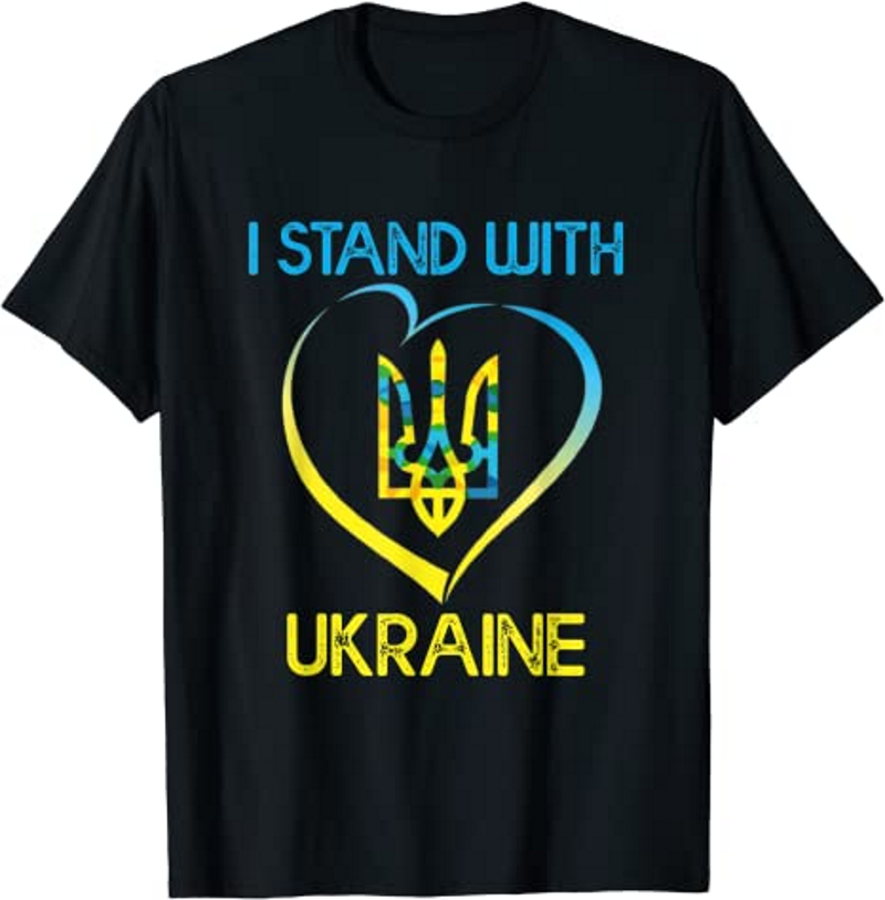 Ukraine T-Shirt I Stand With Ukraine T-Shirt