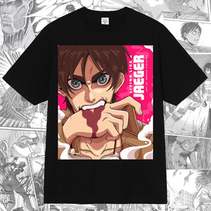 Living like a Jaeger Attack on Titan Anime Manga T-shirt