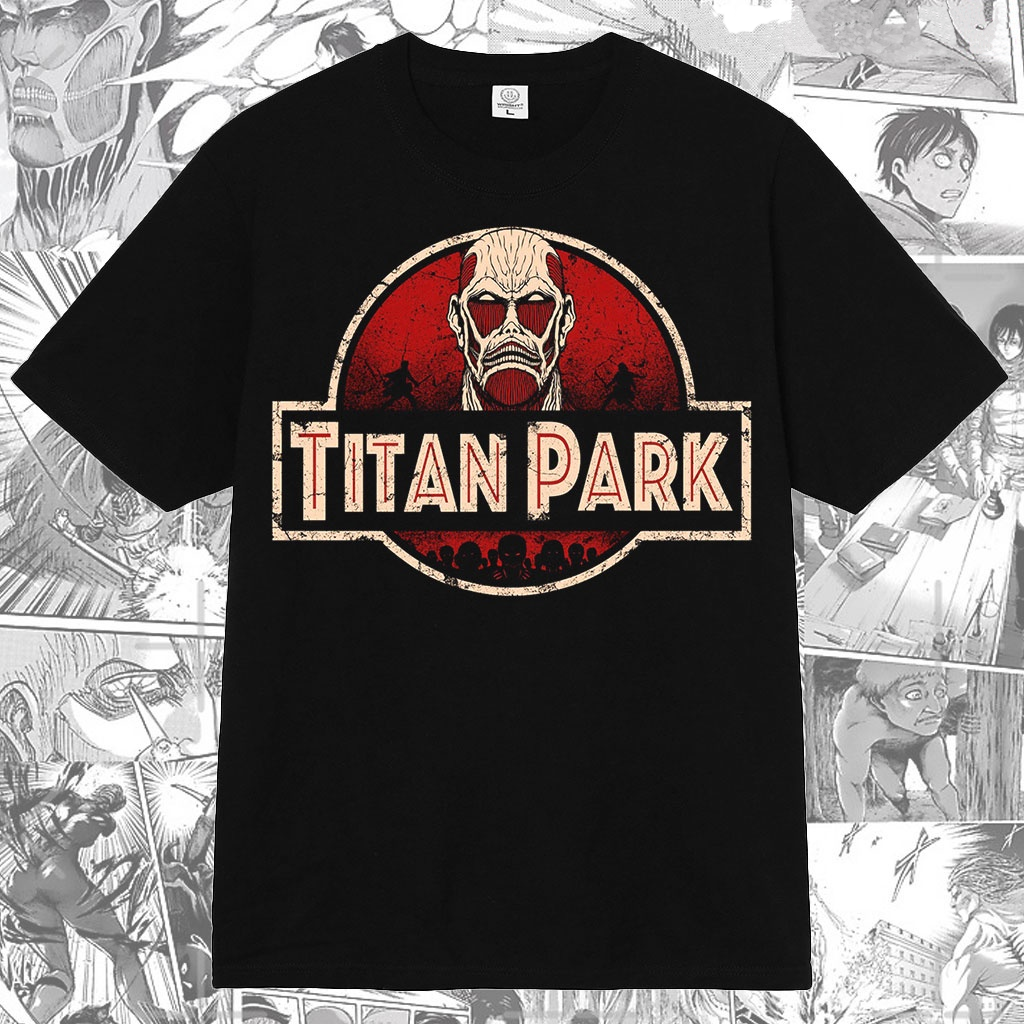 Titan Park Attack on Titan Anime Manga T-shirt