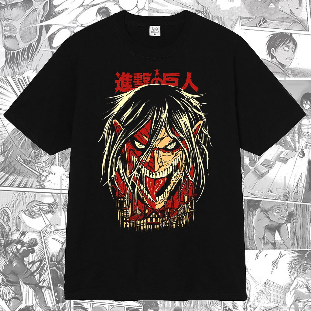 Eren Yeager Attack on Titan Anime Manga T-shirt