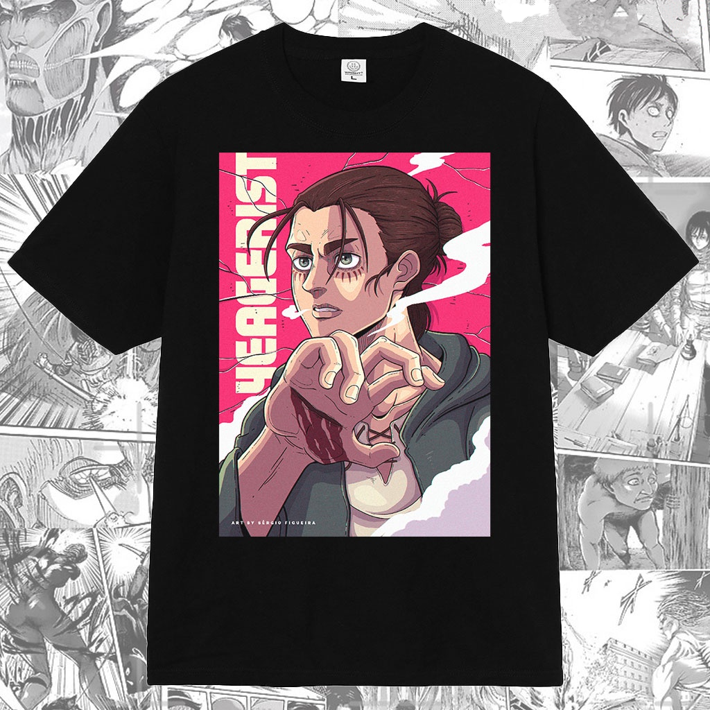 Eren Yeagerist Attack on Titan Anime Manga T-shirt