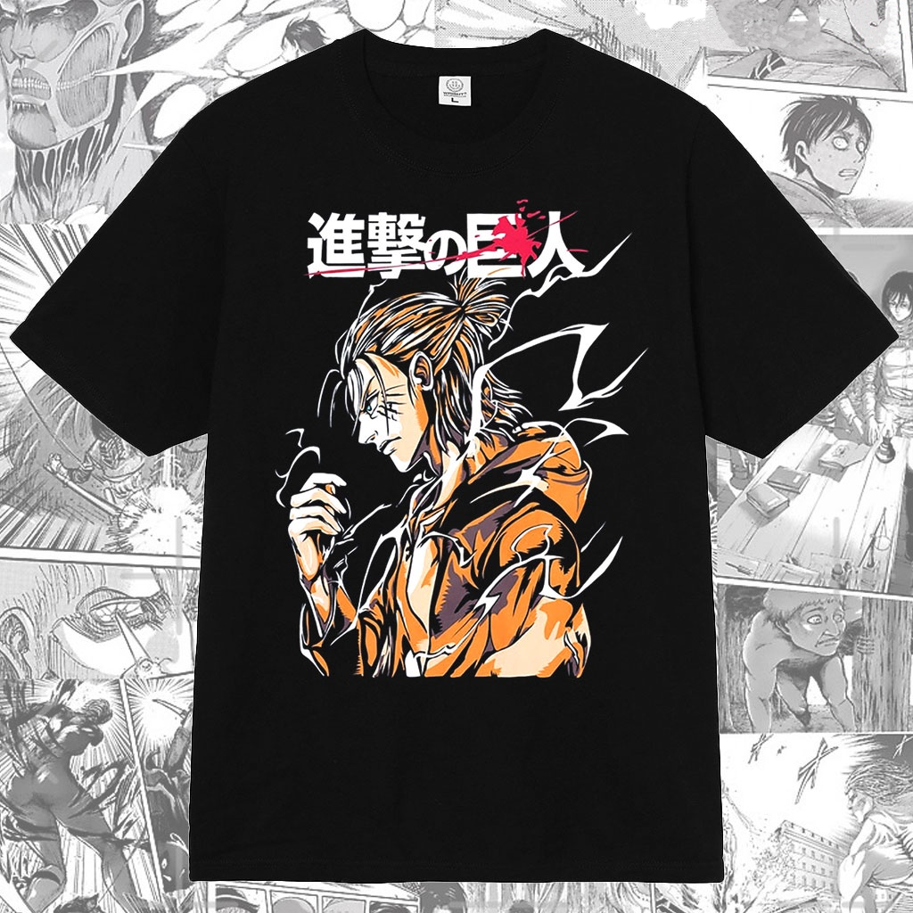 Eren Attack on Titan Anime Manga T-shirt