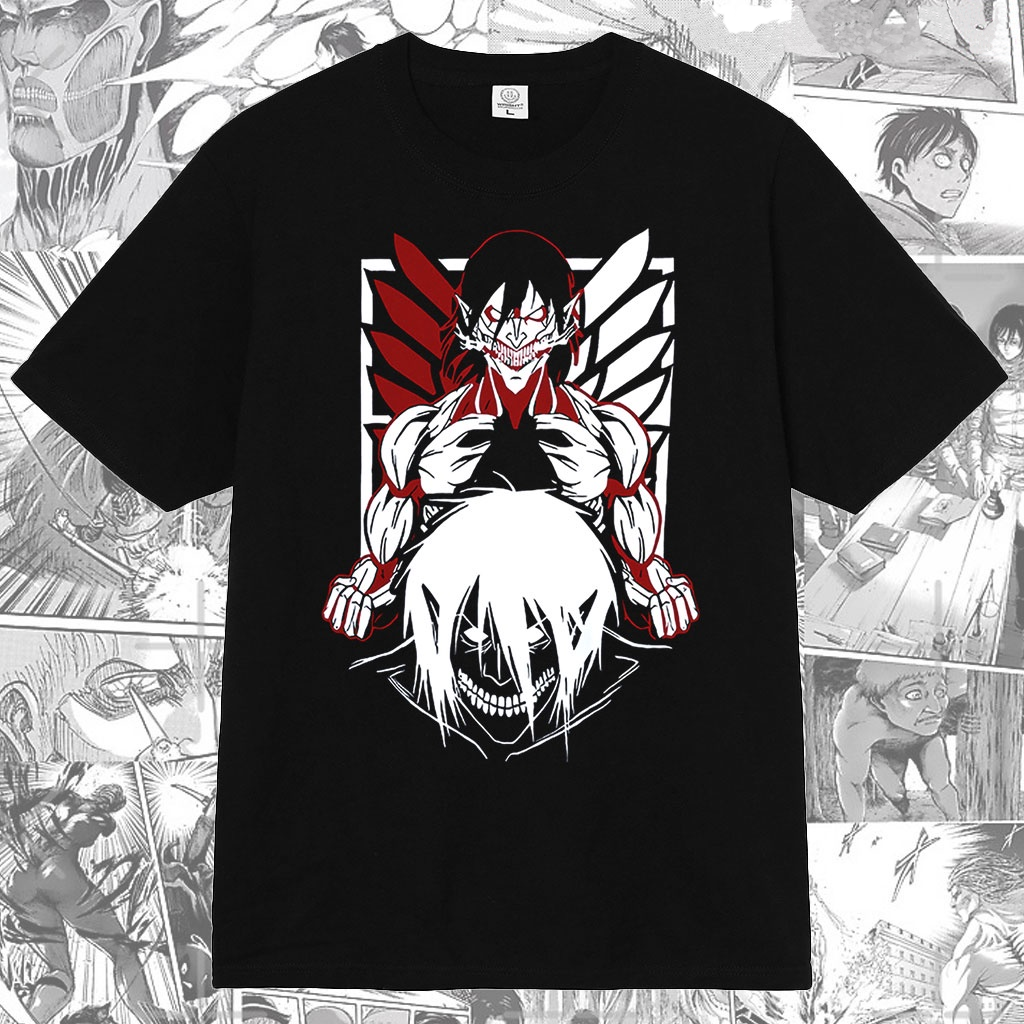 Eren Attack on Titan Anime Manga T-shirt