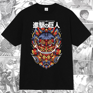 Cyber Attack on Titan Anime Manga T-shirt