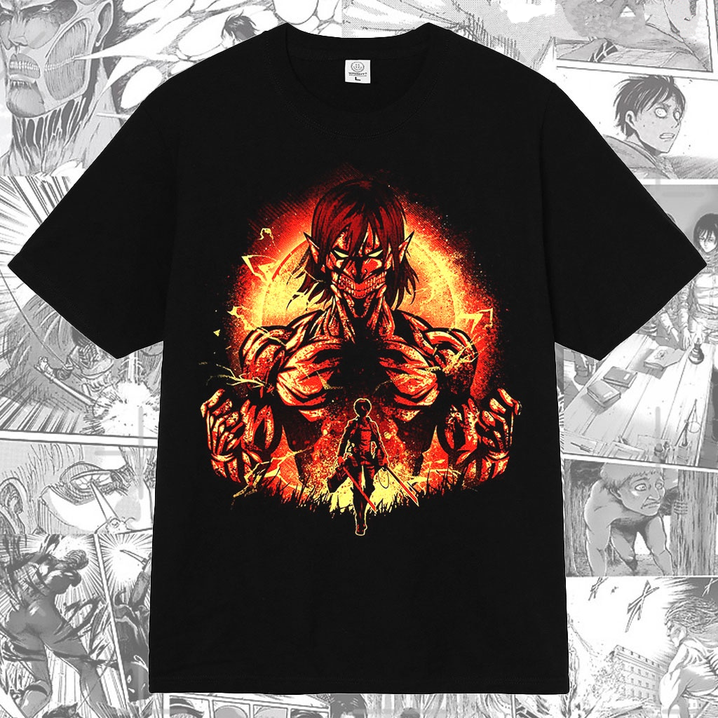 Eren Yeager Attack on Titan Anime Manga T-shirt