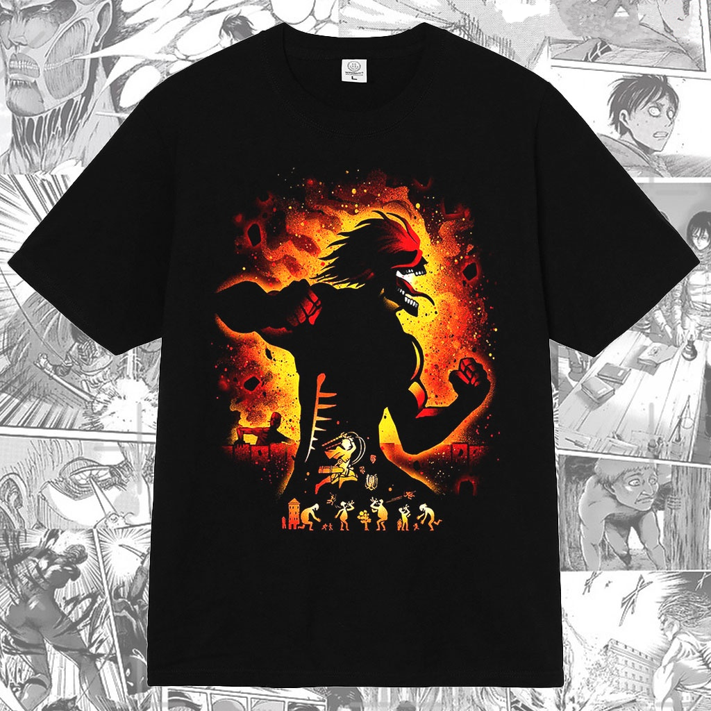 Eren Yeager Attack on Titan Anime Manga T-shirt