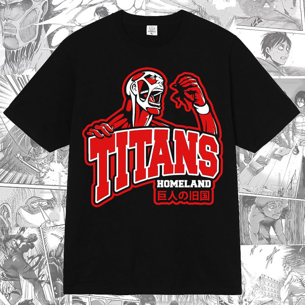 Homeland Attack on Titan Anime Manga T-shirt