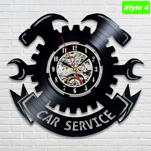 Auto Mechanic Wall Clock