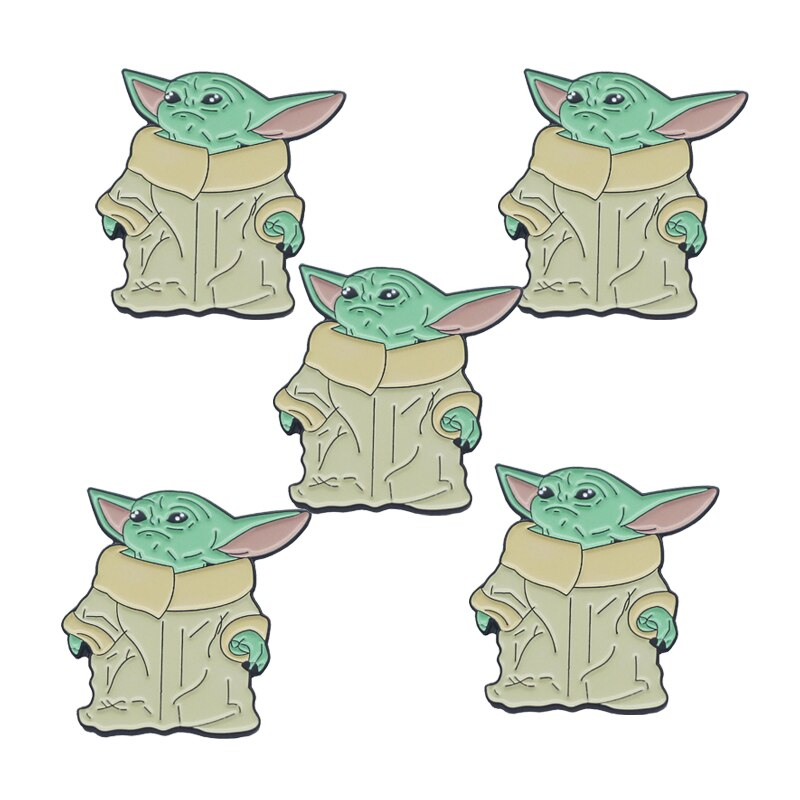 Baby Yoda Pins SET 5pcs