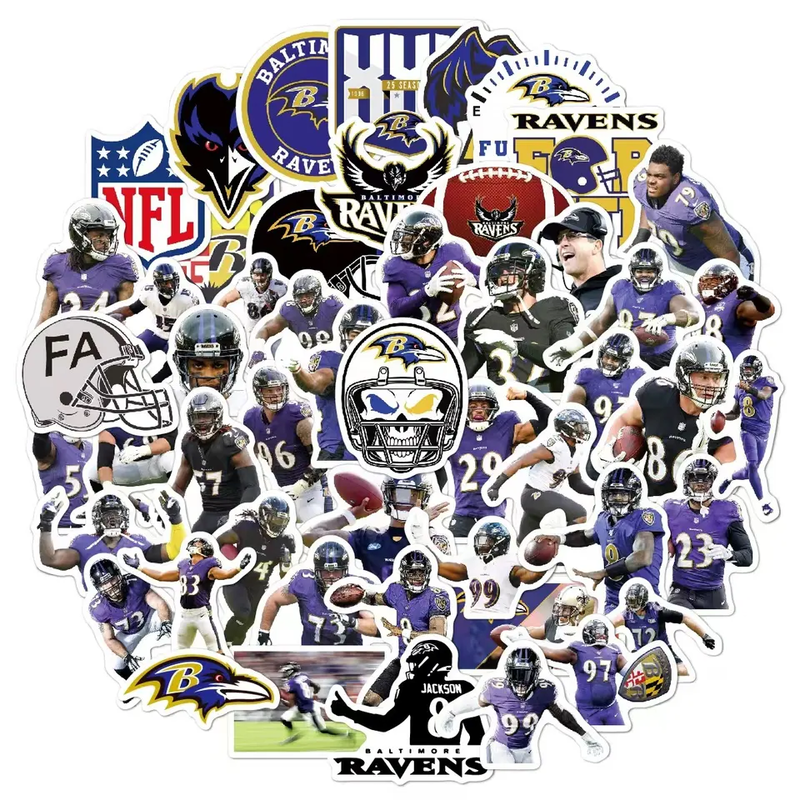 Baltimore Ravens Team Stickers