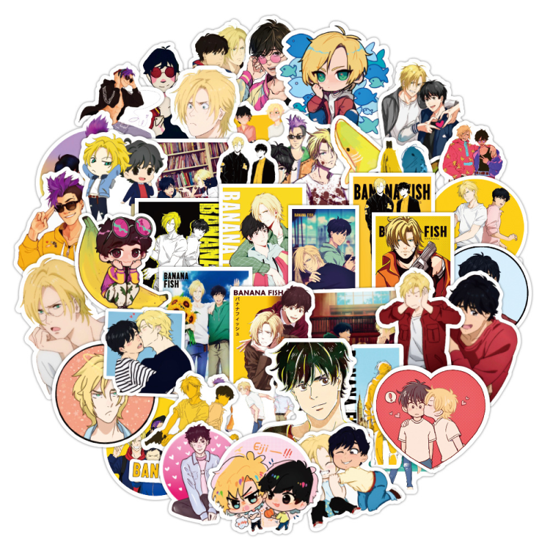 Banana Fish Anime Stickers