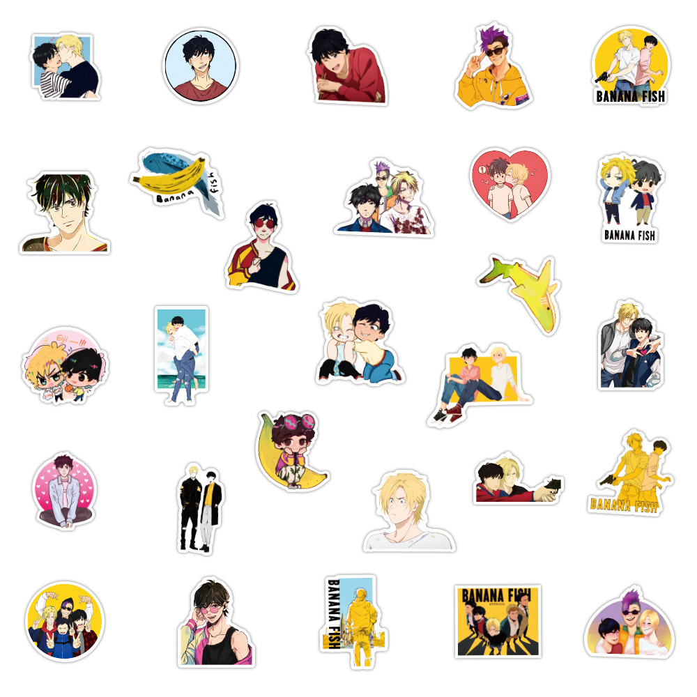 Banana Fish Anime Stickers