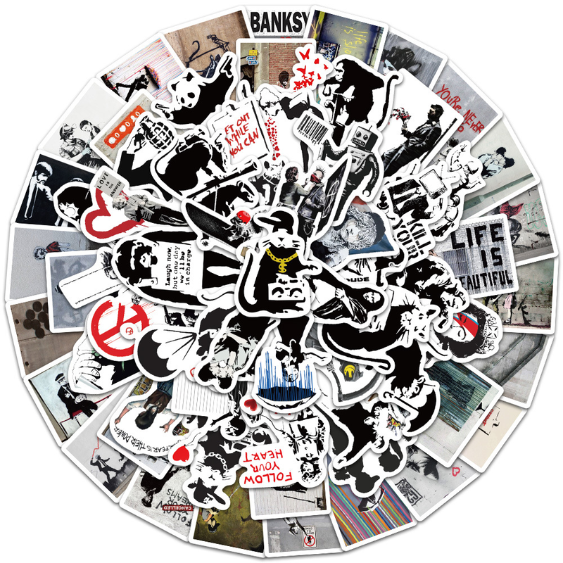 Banksy Stickers