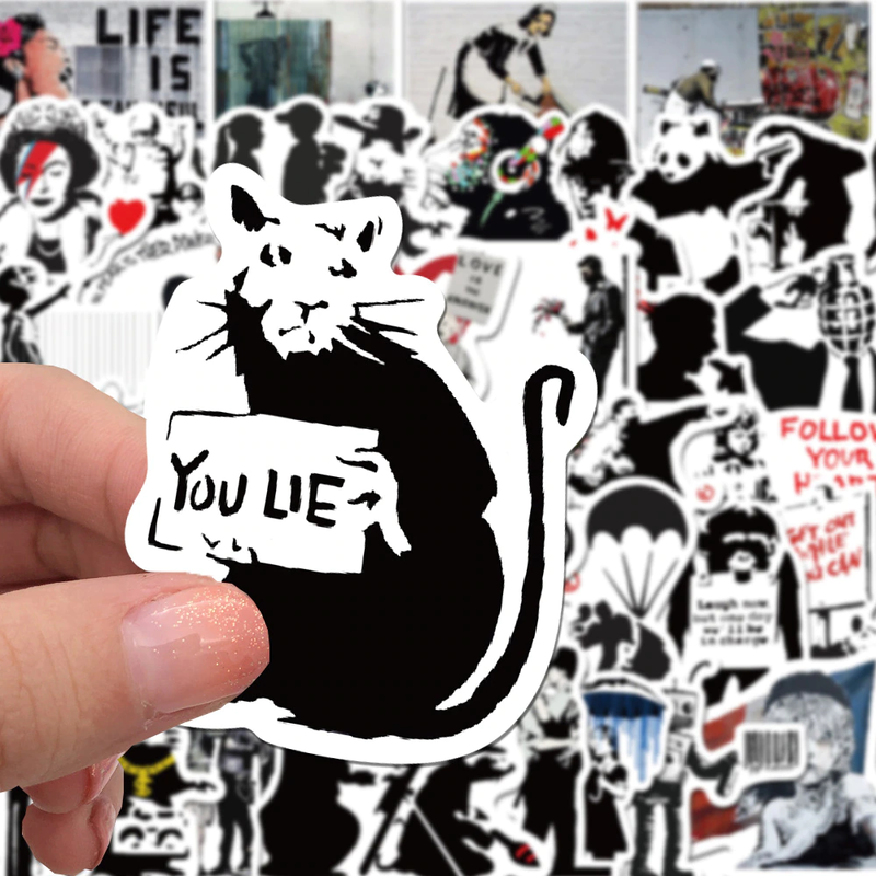 Banksy Stickers