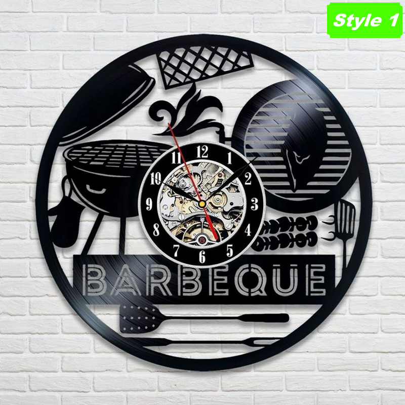 Barbeque Wall Clock