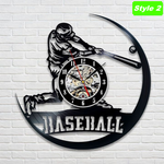 Baseball Wall Clock