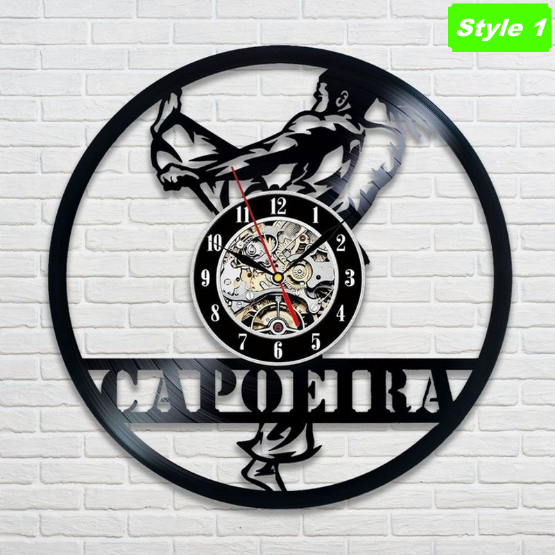 Capoeira Wall Clock