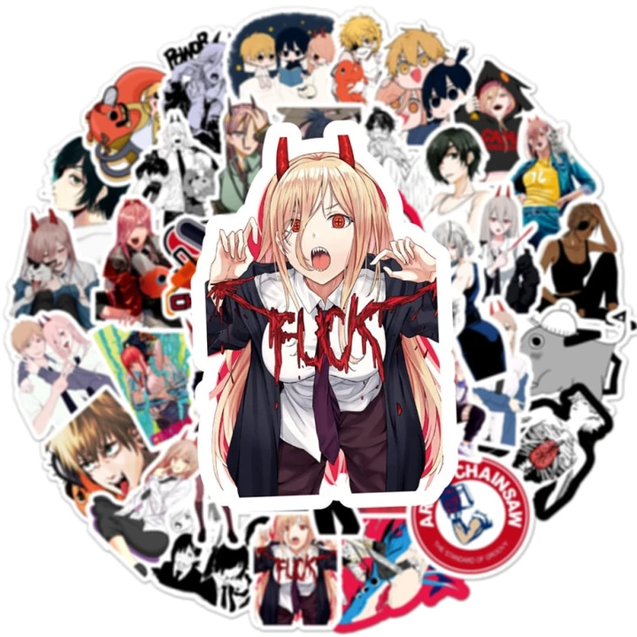 Chainsaw Man Stickers