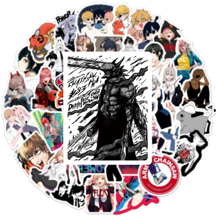 Chainsaw Man Stickers