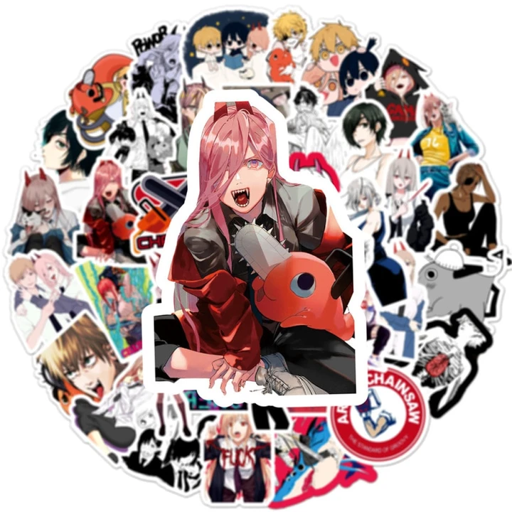 Chainsaw Man Stickers