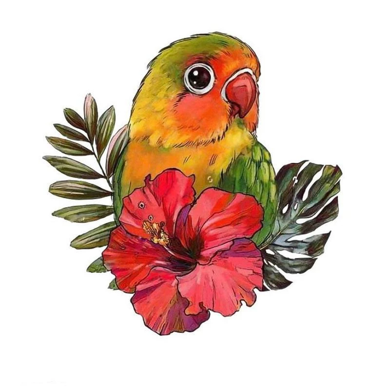 Cute Parrot Wooden Jigsaw Puzzle