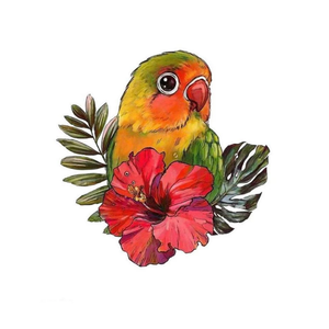 Cute Parrot Wooden Jigsaw Puzzle