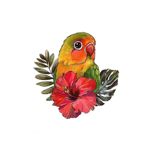 Cute Parrot Wooden Jigsaw Puzzle