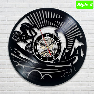 Cycling Wall Clock