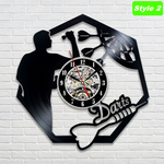 Darts Wall Clock