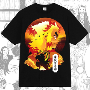 Rengoku Hashira Anime Manga Demon Slayer T-shirt