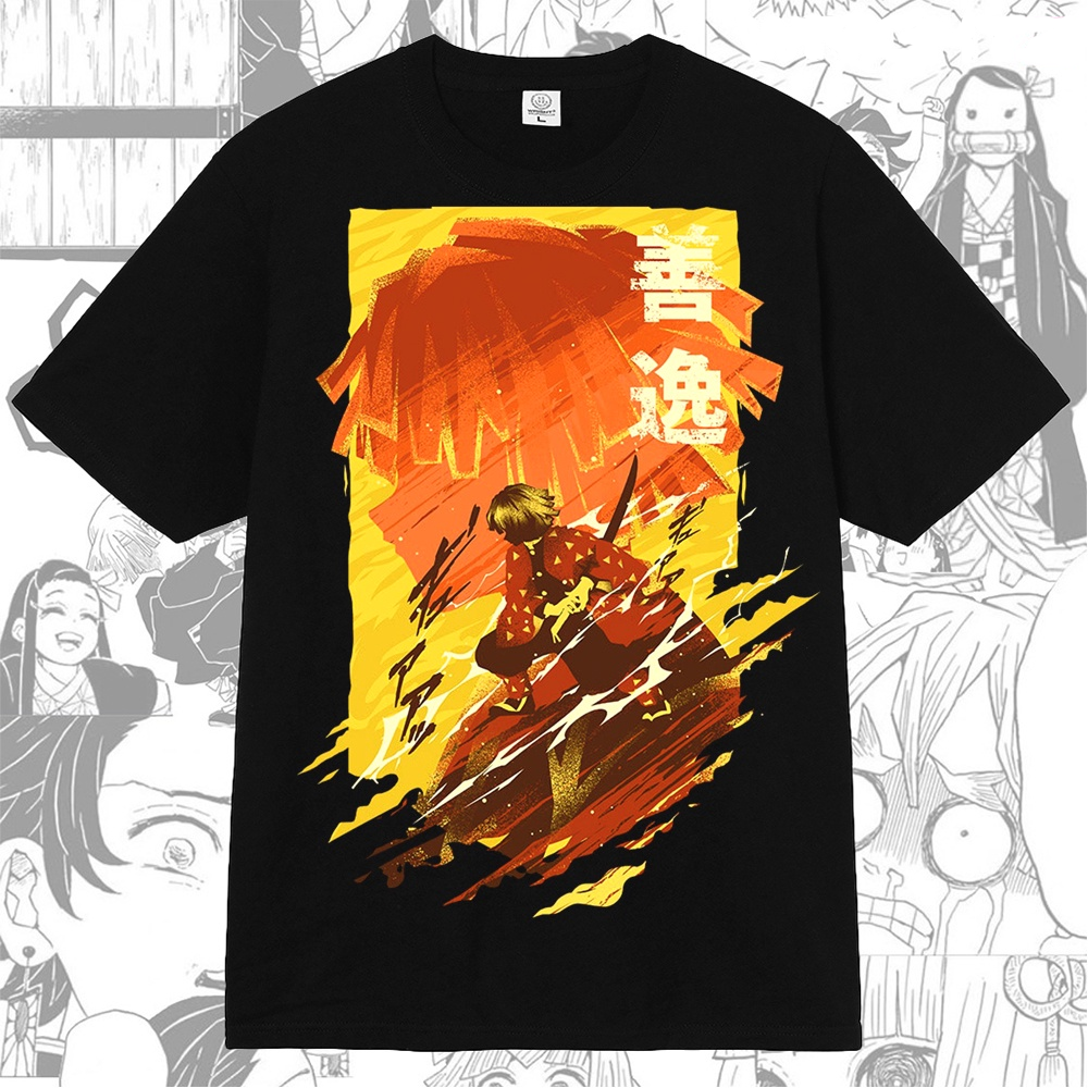 Zenitsu Anime Manga Demon Slayer T-shirt