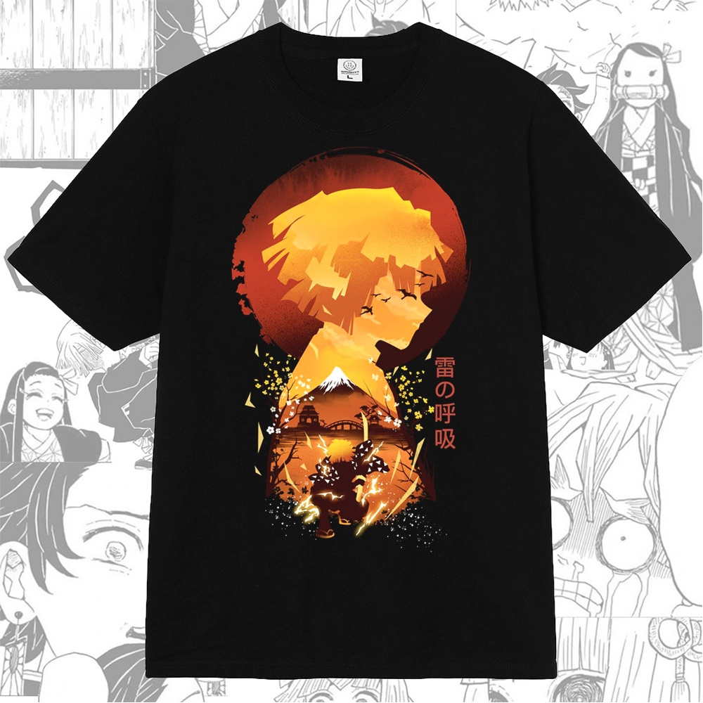 Zenitsu Anime Manga Demon Slayer T-shirt