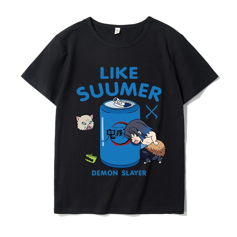 Demon Slayer Summer Anime Manga T-shirt