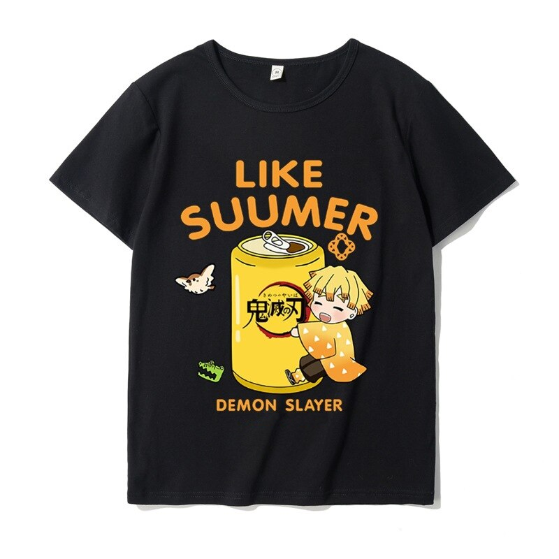 Demon Slayer Summer Anime Manga T-shirt