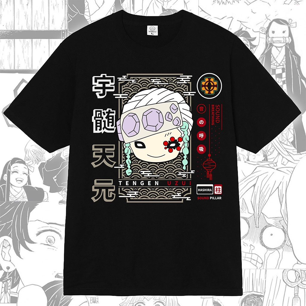 Tengen Uzui Demon Slayer Anime Manga T-shirt